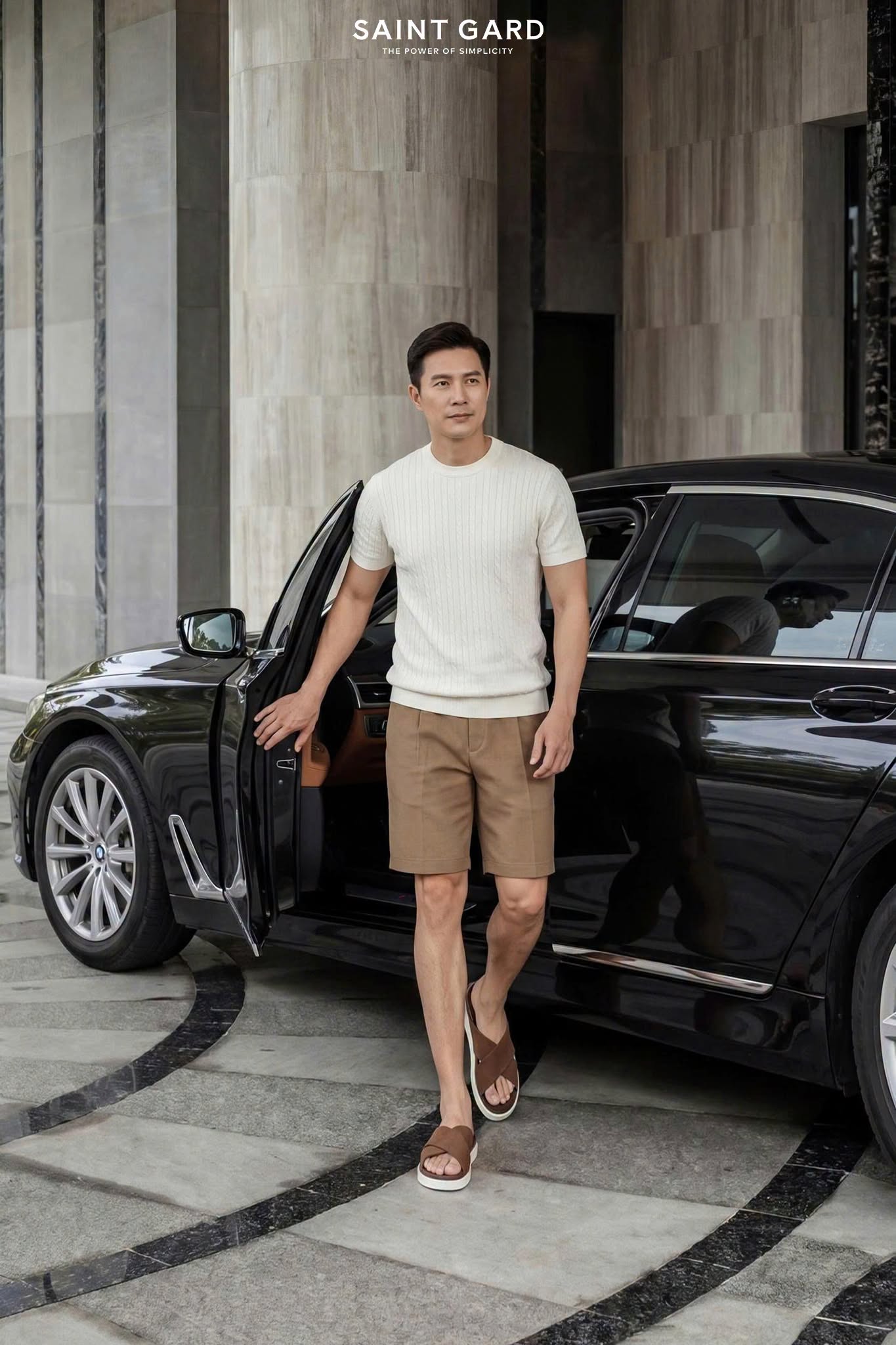 Saint Gard campaign — luxury editorial